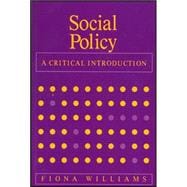 Social Policy A Critical Introduction