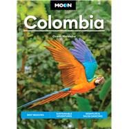 Moon Colombia Best Beaches, Sustainable Adventures, Nightlife & Salsa Dancing book cover, ISBN 9798886471502