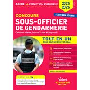 Concours Sous-officier de gendarmerie - Catégorie B - Tout-en-un - Vidéos offertes : 4 entretiens...