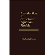 Introduction to Structural Equation Models