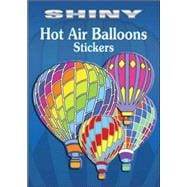 Shiny Hot Air Balloons Stickers