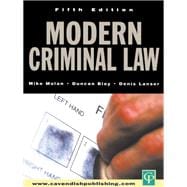 Modern Criminal Law