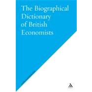 Biographical Dictionary Of British Economists