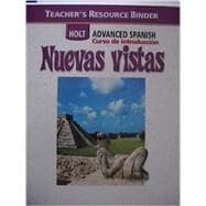 Nuevas Vistas Introduction Course Teacher's Resource Binder
