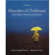 Disorders of Childhood: Development and Psychopathology