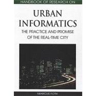 Handbook of Research on Urban Informatics
