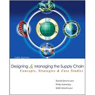 Designing and Managing the Supply Chain 3e with Student CD