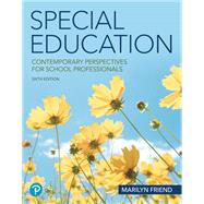 Pearson eText Access Code for Special Education