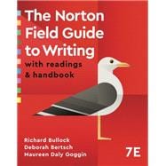 The Norton Field Guide to Writing with Readings and Handbook: Extended Access Edition 7e (360 days),9781324081524
