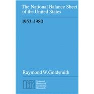 The National Balance Sheet of the United States, 1953-1980