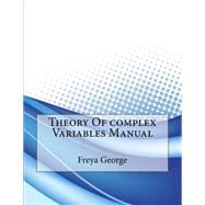 Theory of Complex Variables Manual