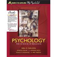Psychology: The Science of Behavior, Unbound (for Books a la Carte Plus)