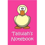 Tallulah's Notebook