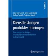 Dienstleistungen produktiv erbringen