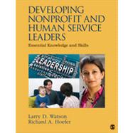 Developing Nonprofit and Human Service Leaders