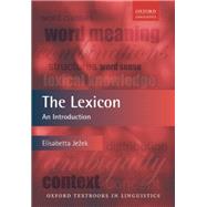 The Lexicon An Introduction