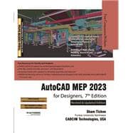 AutoCAD MEP 2023 for Designers, 7th Edition book cover, ISBN 9781640571532