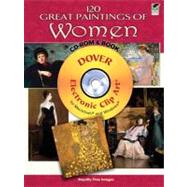 120 Great Paintings of Women CD-ROM and Book