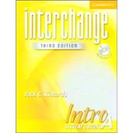 Interchange Intro Student's Book A with Audio CD