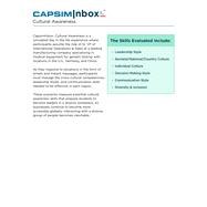 CapsimInbox: Cultural Awareness