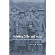 Fighting Different Wars: Experience, Memory, and the First World War in Britain