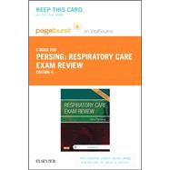 Respiratory Care Exam Review Pageburst E-book on Vitalsource Retail Access Card