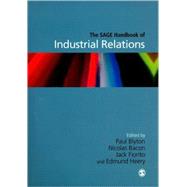 The Sage Handbook Of Industrial Relations