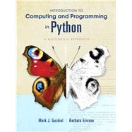 Introduction to Computing and Programming in Python