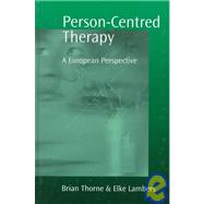 Person-Centred Therapy : A European Perspective