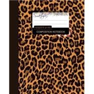 Leopard Print Composition Notebook