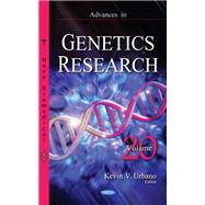 Advances in Genetics Research. Volume 20