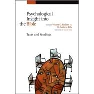 Psychological Insight into the Bible,9780802841551