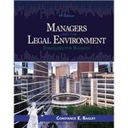 Managers and the Legal Environment: Strategies for Business