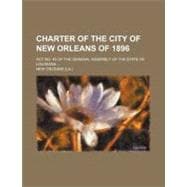 Charter of the City of New Orleans of 1896