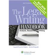 The Legal Writing Handbook Analysis, Research, and Writing