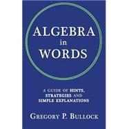 Algebra in Words
