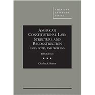 American Constitutional Law + Casebookplus