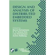 Design and Analysis of Distributed Embedded Systems