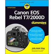 Canon Eos Rebel T7/2000d for Dummies