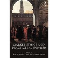 Market Ethics and Practices, c.1300-1850