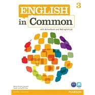 MyLab English English in Common 3 (Student Access Code Card)