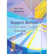 Research Methods in Business Studies : A Practical Guide