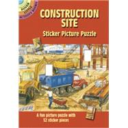 Construction Site Sticker Picture Puzzle