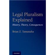 Legal Pluralism Explained History, Theory, Consequences