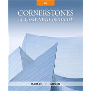 Cornerstones of Cost Management