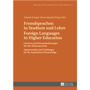 Fremdsprachen in Studium und Lehre / Foreign Languages in Higher Education