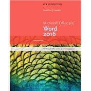 New Perspectives Microsoft Office 365 & Word 2016 Intermediate, Loose-leaf Version