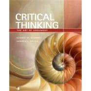 Critical Thinking The Art of Argument