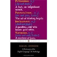 Dictionary of the English Language : An Anthology