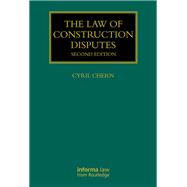 The Law of Construction Disputes